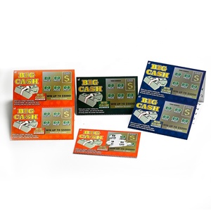 Thẻ Cào In Vé Xổ Số Tùy Chỉnh Thẻ Thắng Thẻ Cào Xổ Số - Product Image 2