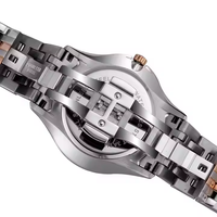 Montres à quartz à mouvement automatique en acier inoxydable 316L personnalisées en usine de logo privé à la mode populaire pour femmes et hommes