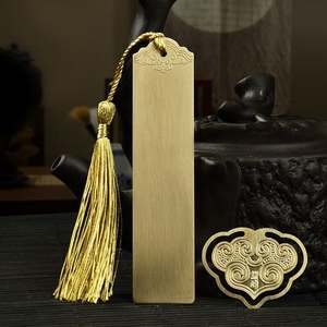 Custom Metal <b>Bookmark</b> with Tassel & Logo Branded <b>Promotional</b> Item - Product Image 5