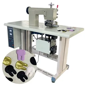 Maquinaria de bordado de ropa ultrasónica máquina de coser industrial ultrasónica