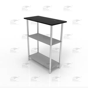 Kustom meja penghitung tampilan pameran dagang rakitan cepat portabel untuk dijual pertunjukan Dagang meja penghitung promosi acara - Product Image 6