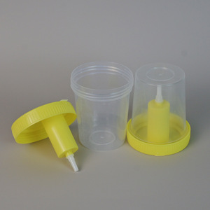 Ventouse automatique pour aspiration d'urine 100 ml avec couvercle pour prélèvement d'échantillons médicaux - Product Image 5