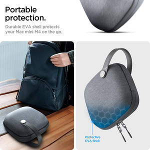 กระเป๋าใส่ EVA แบบแข็ง พกพาสะดวก ป้องกันการกระแทก สำหรับเก็บ Mini PC รุ่น Apple 2024 Mac mini M4 - Product Image 4