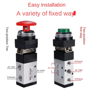 MSV 5/2 2-Positionen 5-Wege Mechanisches Rollenventil Pneumatischer Handschalter MSV-86522 MSV-98322 MSV-86522R/PP/PPL/PB/EB/TB - Product Image 4