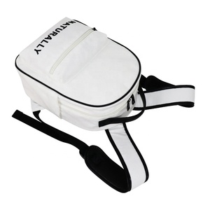 Vietnam made recycled cotton canvas <b>backpack</b> <b>medium</b> size for women travel, work - Product Image 6
