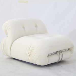 Meubles modernes du milieu du siècle Afra Tobia <span class=keywords><strong>Scarpa</strong></span> Canapé Soriana en velours beige Réplique Prix de gros d'usine - Product Image 1