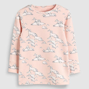Ragazze sveglio di modo confortevole semplice casuale 2019 di autunno della molla più recente girocollo a manica lunga bambini del vestito di abbigliamento per bambini <span class=keywords><strong>pigiama</strong></span> - Product Image 3