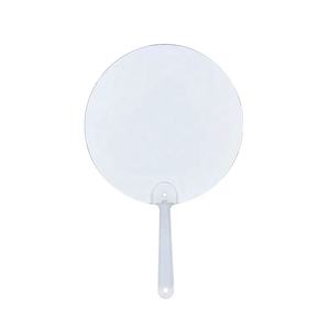 Ventilador de Plástico Personalizado de Alta Calidad de Fábrica, Ventilador PET Sublimable en Blanco - Product Image 2