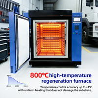 Équipement de régénération thermique DPF commercial, régénérateur intelligent de filtre à gasoil pour applications camions, bus, marine, rail