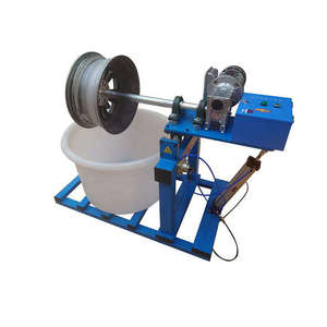 Jichuan Verkauf Vollautomatische Elektrische Radpoliermaschine 1,5KW 160KG Vorwärts-Rückwärts-Rotation Schleifgerät - Product Image 2