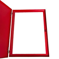 Penutup lemari baja vertikal/Horizontal, pintu tahan api 600X800mm