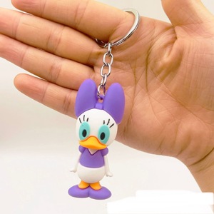 Bán Buôn 3D PVC Keychain Tùy Chỉnh Phim Hoạt Hình Mikey Chuột Minnie Donald Vịt Mềm Cao Su Móc Chìa Khóa Đồ Chơi Cho Số Lượng Lớn Đặt Hàng - Product Image 2