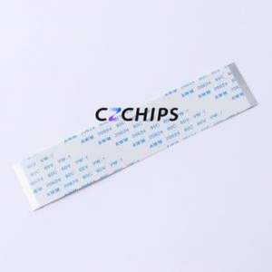 FC-0.5B-40P-100mm FFC Cable (Flexible Flat Cable) P=0.5mm Connector 40P 0.5mm 0.3mm Non-Inverting - Product Image 1