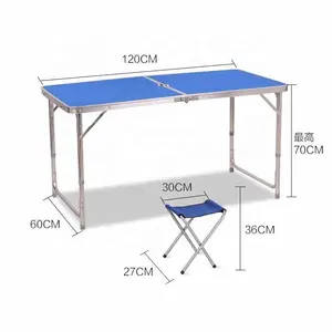 Customize Aluminum alloy folding bench swimming pool beer table tennis table beer table