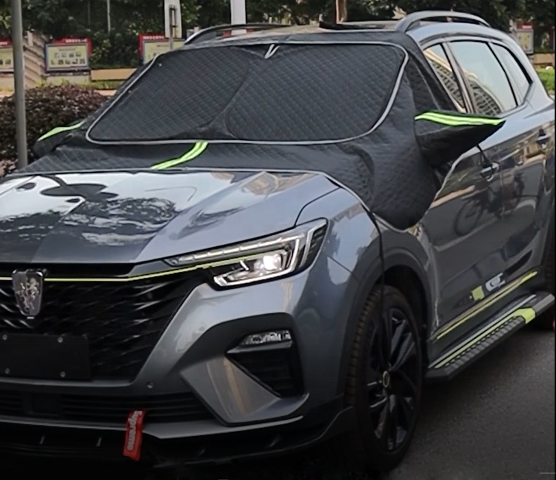 2020 2 в 1 х лобовое стекло снежного покрова солнцезащитный козырек переднее ветровое стекло Зонт боковые зеркала автомобиля снежного покрова лобовое стекло