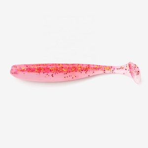 ROVORO Tackle 3.5-12cm 8 Couleurs <span class=keywords><strong>Leurre</strong></span> Anti-herbe de Haute Qualité Appâts Souples en Plastique <span class=keywords><strong>pour</strong></span> la Pêche Queue de Pagaie Queue en T Eau Douce et Salée - Product Image 2