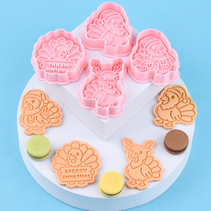 Stampi per Biscotti a Forma di Collo di Tacchino 3D, Tagliabiscotti in Plastica Ecologica per Simulazione Fai-da-Te - Product Image 5