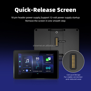 Pantalla GPS para Motocicleta de 5 Pulgadas con Android 13.0, 2GB+32GB, Pantalla Extraíble, CarPlay Inalámbrico, Navegación Android Auto - Product Image 3