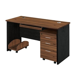 Escritorio de oficina ejecutivo moderno de lujo extensible personalizado Sinonis con diseño de panel de madera para uso doméstico y escolar - Product Image 5