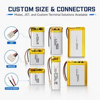 Batterie au lithium polymère rechargeable 634169 2000 mAh 3,7 V Li-Ion, approuvée KC EU IEC62133 UL1642, prix d'usine