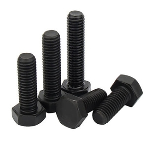 Alta qualità DIN933 Hexagon <span class=keywords><strong>bulloni</strong></span> <span class=keywords><strong>M10</strong></span> <span class=keywords><strong>dimensioni</strong></span> in acciaio al carbonio nero placcato zinco placcato Plain 25mm/20mm 8.8 M3-M20 <span class=keywords><strong>bulloni</strong></span> a testa esagonale viti - Product Image 2