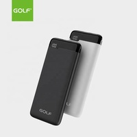 Vente en gros de banques d'alimentation de voyage 10000mAh de fournisseur chinois chargeur de téléphone portable à charge rapide avec interface d'entrée Micro USB