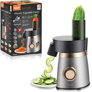 เครื่องหั่นผักไฟฟ้า Raf vertador de verduras eléctrico 200W 6 in 1สำหรับบ้านครัว - Product Image 1
