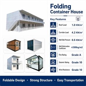 บ้านพับได้ 2 ห้องนอน บ้านสำเร็จรูป 3 ห้องนอนและห้องนั่งเล่น สำหรับบ้านพักตากอากาศสำหรับครอบครัว Ray-Zen - Product Image 4