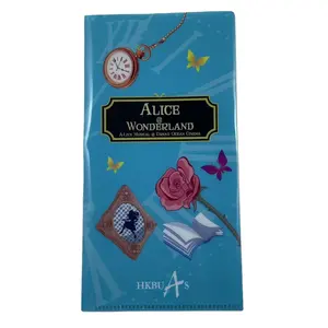 Tùy chỉnh Alice @ Wonderland in ấn PP máy tính xách tay bìa PP cuốn Sách bìa PP nhựa máy tính xách tay bìa