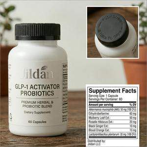 Fabrika Çıkışlı Probiyotik Takviye Kilo Kontrol Kapsülü 7'si 1 Arada Akkermansia Kuşburnu Kan Portakalı Siyah Zencefil Ekstresi GLP-1 - Product Image 2