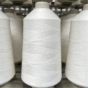 Hilo de Poliéster 100% Hilado en Anillo para Tejer Camisetas y Telas para Prendas de Vestir, Tacto Suave, Alta Resistencia, Grado <span class=keywords><strong>Virgen</strong></span> - Product Image 1