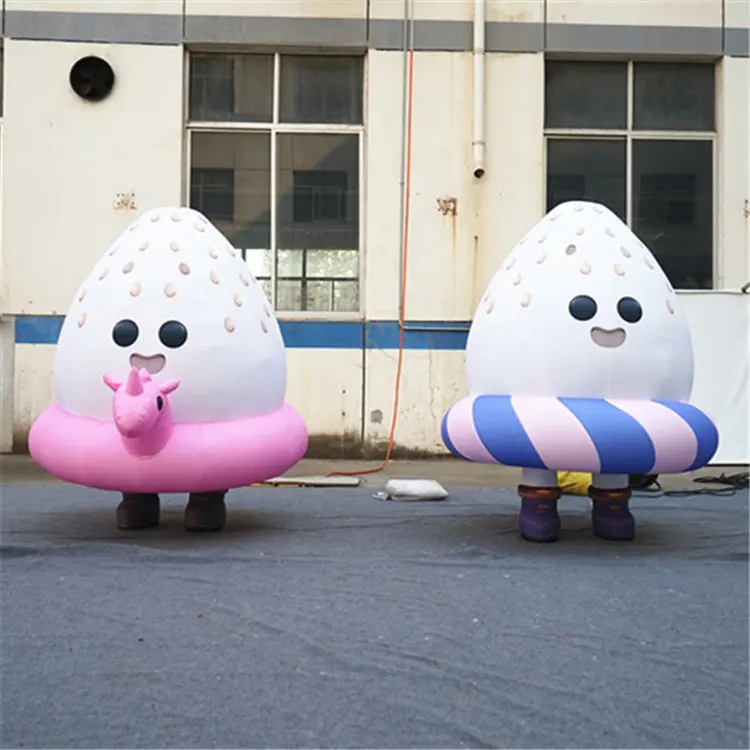 Tùy Chỉnh Inflatable Trang Phục Dâu Tây Quảng Cáo Inflatable Trái Cây Phù Hợp Với Cho Bán