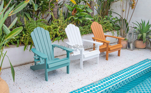เก้าอี้ Adirondack พลาสติกไม้เทียมคุณภาพสูงทันสมัย เก้าอี้ Adirondack พลาสติกไม้เทียมแบบพับได้ - Product Image 6