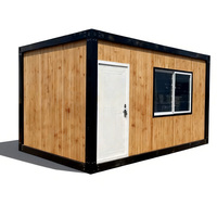 Maison conteneur préfabriquée à deux étages en kit, à panneaux sandwich, avec une pièce individuelle standard, pour logement à louer rapide