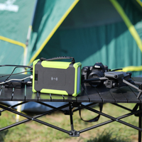 100000mAh LFP Lifepo4 Akku 24Ah Tragbare Powerbank PD USB-C für Kochen Wandern Angeln Outdoor-Aktivitäten Powerstation
