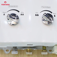 Pemanas Air Gas Tanpa Tangki Portabel Berkualitas Tinggi 6L-20L LPG NG Propane Baterai Instan dengan Layar LED untuk Berkemah di Luar Ruangan