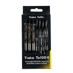 Foret universel en carbure Ttake Ta1001, revêtement Nano TiAlN, forets en carbure non percés 3Xd - Product Image 2