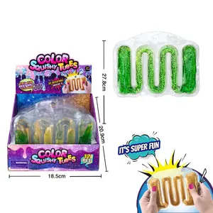 EPT 12ชิ้น/เซ็ตของเล่นบรรเทาความเครียดกระเป๋าบาร์จับงูน้ำของเล่น <span class=keywords><strong>Fidget</strong></span> Toys สำหรับเด็กและผู้ใหญ่ - Product Image 1