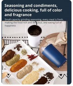 Mixeur portable en acier inoxydable pour noix, épices, haricots, usage domestique, lavable, manuel, pour aliments et café - Product Image 2