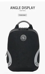 Mochila Antirrobo para Portátil de Negocios con Puerto USB, Asa de Metal, Bolsa de Viaje para la Universidad, Mochila Deportiva de Moda para Adolescentes - Product Image 6