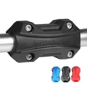 Bloco De Proteção Para Cucati Suzuki Honda Kawasaki Etc Universal Motocicleta 22 25 28MM Motor Crash Bar Guarda Decorativo