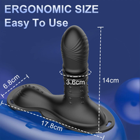 Jouet anal vibrant avec 10 fréquences, contrôle par application, masseur de prostate en silicone, jouet sexuel anal