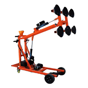 Elevador de vacío automático giratorio Placa de vidrio Carro de ventosa con bomba para transporte y elevación - Product Image 1