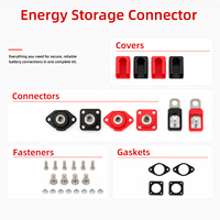 Connecteur de batterie automobile CHENF personnalisé en cuivre mâle-femelle 2P 120A/600V pour batterie au lithium
