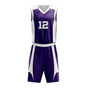 Nouveaux uniformes de basketball personnalisés 100 % polyester, design le plus récent, vêtements de sport en mesh, uniformes de basketball imprimés par sublimation personnalisés - Product Image 4