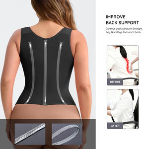 Faja Reductora de Cintura Hexin, Éxito de Ventas en Tiktok, 9 Varillas de Acero, Moldeadora de Cuerpo para Sauna, Corsé Adelgazante, Cinturón Moldeador de Fitness - Product Image 4