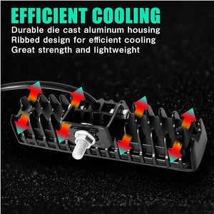 Nuovo 48W 12V 16 <span class=keywords><strong>LED</strong></span> del <span class=keywords><strong>Lavoro</strong></span> Della Luce Spot del Fascio Bar Auto SUV Off Road Driving Lampada Della Nebbia Nuovo - Product Image 5