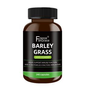 Cápsulas de Pasto de Cebada de Fabricante OEM, Ayuda a Reforzar la Función Inmunitaria para Mujeres y Hombres, 240 Cápsulas, Suplemento de Pasto de Cebada - Product Image 1