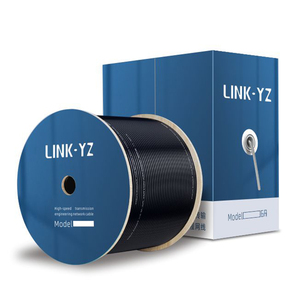 <span class=keywords><strong>Cable</strong></span> Ethernet LAN UTP CAT5e <span class=keywords><strong>de</strong></span> Cobre CCA para Interiores, Par Trenzado RJ45 POE, Venta al por Mayor <span class=keywords><strong>de</strong></span> Fábrica LinkYZ HSYV-5 - Product Image 2