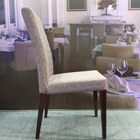 China Manufacturer Supply Cheap Aluminium Alloy Chair Brown Dining Chair